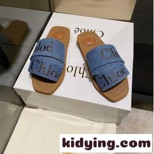 夏の雰囲気 履き心地の良い Woody フラットミュール クロエ サンダル コピーkid26LDS9Hf