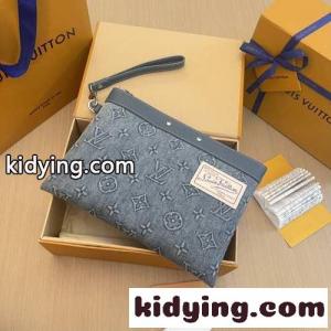 LOUIS vuitton ブランド コピー モノグラムデニム ポシェット・トゥ・ゴー M82313 コピー クラッチバッグkid26r8bi0n