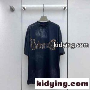 HEAVY METAL ユニセックス オーバーサイズ 半袖Tシャツ バレンシアガ コピーブランド Tシャツ コピーkid26z4DCOb