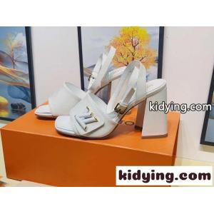 シンプル エレガント シェイク・ライン サンダル ルイ・ヴィトン サンダル コピー ホワイトkid26SXnK9b