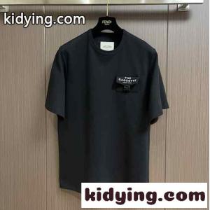 fendi ブランド コピー by MARC JACOBS ブラックコットンTシャツ フェンディ ブランド コピー Tシャツ コピー メンズkid26y8vmqe
