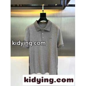 カジュアル ロゴ エルメネジルド・ゼニア Tシャツ コピー メンズ 半袖 ポロシャツ グレーkid26XrSr0r