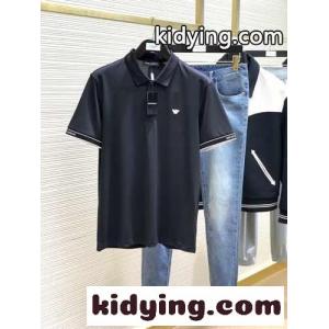上品 カジュアル ロゴ アルマーニ ブランド コピー Tシャツ コピー メンズ 半袖 ポロシャツkid26TvaaCa
