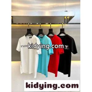 ベーシック ロゴ クルーネック アルマーニ コピー Tシャツ コピーメンズ 半袖 トップスkid26CeeySz