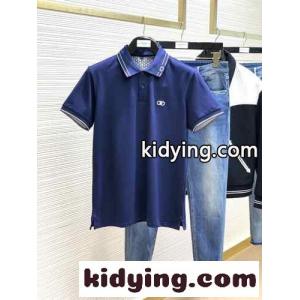 定番 快適 メンズ サルヴァトーレ・フェラガモ Tシャツ コピー ロゴ 半袖 ポロシャツkid26nqi8ra