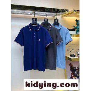 定番 人気 ロゴ入り ポロシャツ モンクレール コピー Tシャツ コピー 半袖 トップスkid26vCCiGv
