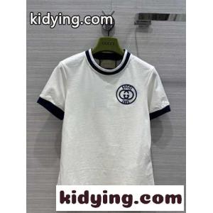 gucci コピー エンブロイダリー コットンジャージー Tシャツ グッチ コピー Tシャツ コピー レディースkid26TreG9j