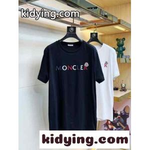 定番 人気 ラバーロゴ入りプリント モンクレール コピー Tシャツ コピー 半袖 トップスkid26S51n8f