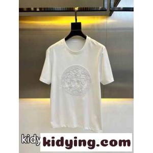 上品 メドゥーサ ロゴ 半袖Tシャツ ヴェルサーチ コピーブランドェ Tシャツ コピー トップスkid26WziCSr