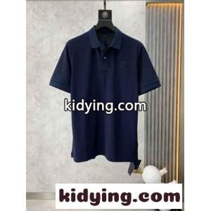 プラダ スーパーコピー Tシャツ コピー 春夏 半袖 ポロシャツ メンズ ファッション 着心地いいkid26X9DSvi