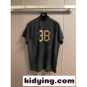 CRYPTO 半袖Tシャツ オーバーサイズ バレンシアガ ブランド コピー Tシャツ コピー ユニセックスkid26Dm0b4D