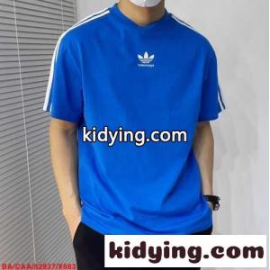 balenciaga コピー×コピー adidas バレンシアガ コピー Tシャツ コピー おしゃれ カジュアル 半袖Tシャツkid26HjCayy