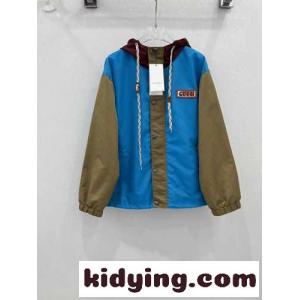 春夏 フーデッド ジャケット グッチ コピー ジャケット コピー 配色 カジュアルkid261n8LnC