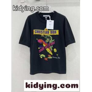 クリスチャン・ディオール ブランド コピー Tシャツ コピー Indian Animal Peacock テンセル ジャージー 半袖Tシャツkid26Pbu4ry