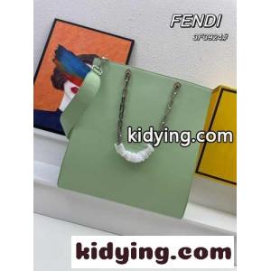 fendi コピー Pack ミディアム ショッピングバッグ フェンディ コピー バッグ コピー レディース グリーンkid26LrSrai