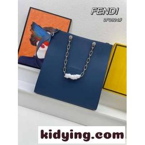 fendi コピー Pack ミディアム ショッピングバッグ フェンディ コピー バッグ コピー レディース ブルーkid2649jiOf