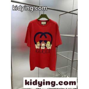 Angela Nguyen ロゴプリント コットンジャージー Tシャツ グッチ コピー Tシャツ コピー ユニセックスkid26Tjyuau