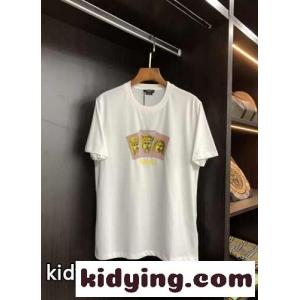 レ マスケレ Tシャツ ヴェルサーチ ブランド コピーェ Tシャツ コピー メンズ 半袖 トップスkid2615Dmiu