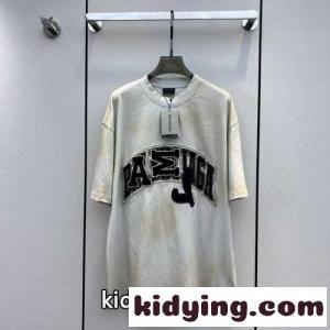 バレンシアガ コピー Tシャツ コピー SKATER 半袖Tシャツ ユニセックス オーバーサイズkid26m49n0f