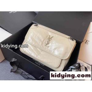 SAINT laurent コピー☆人気 ニキ ミディアム チェーンバッグ イヴ・サンローラン コピー バッグ コピー ベージュkid26u0ruWb