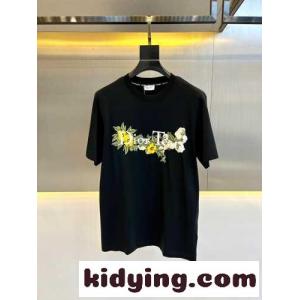 クリスチャン・ディオール スーパーコピー Tシャツ コピー クルーネック ユニセックス 春夏 定番 刺繍kid269fWr0D