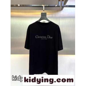 リラックス クリスチャン・ディオール コピー Tシャツ コピー 春夏 定番 クルーネック メンズ トップスkid26bSXTja