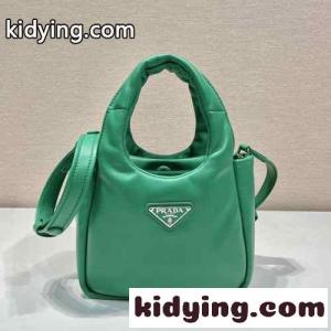 シンプル 可愛い ソフト ナッパレザー ミニハンドバッグ プラダ コピー バッグ コピー グリーンkid26my0nam