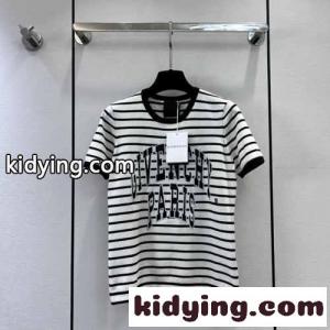 カジュアル ロゴ ラウンドカラー ジバンシィ ブランド コピー Tシャツ コピー コットン 半袖Tシャツkid26DGjWfm