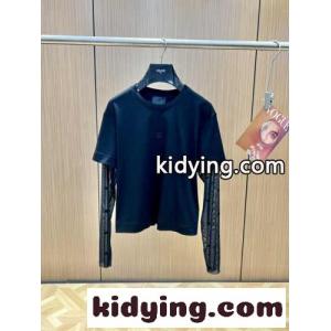 4G クルーネック ロゴ ロングスリーブTシャツ ジバンシィ コピーブランド Tシャツ コピーkid26Tre0Lj