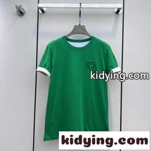 ボッテガ・ヴェネタ Tシャツ コピー 春夏 ダブルレイヤー コットン レディース トップスkid26uCK1Hb