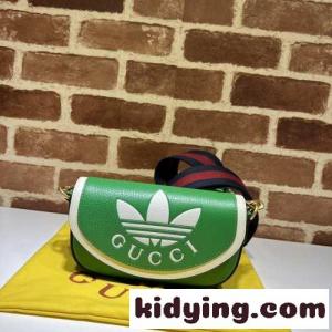 コピーブランド adidas X gucci コピーブランド ミニバッグ グッチ コピーブランド バッグ コピー ショルダーバッグ グリーンkid26e4XT9j