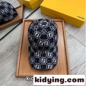 FFモチーフ フェンディ コピー 帽子 コピー 目を引く お洒落  ハット キャップkid26D8TDyi