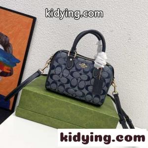 レディース コーチ コピーブランド シグネチャー 2WAY ROWAN ローワンミニボストンバッグ スーパーコピーkid26m4rKje