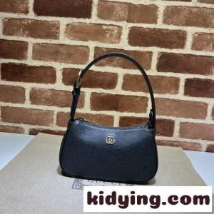 アフロディーテ ダブルG付き ミニ ショルダーバッグ グッチ コピー バッグ コピー ブラックkid26L5PXrm