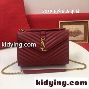 YSL モノグラム エンベロープ イヴ・サンローラン コピーブランド バッグ コピー ミディアムバッグkid2649L1Pf