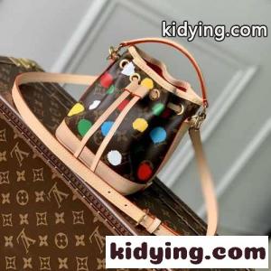ルイ・ヴィトン X 草間彌生 LV X YK ナノエ バケットバッグ ルイ・ヴィトン バッグ コピーkid268X9HDi