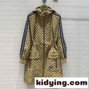 スーパーコピー adidas x gucci スーパーコピー カジュアル フード付き ロング グッチ スーパーコピー ジャケット コピー アウターkid26fuS95v