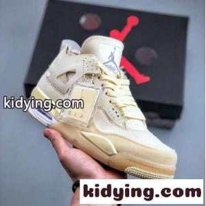 Off-white コピー×コピー nike air Jordan 4 スニーカー オフホワイト コピー スニーカー コピー 軽量 おしゃれ ナイキ コピーkid260TzmeC