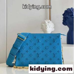 LV ルイヴィトン コピー M20769 クッサン PM スーパーコピー ショルダーバッグ ブルーkid26OHnKXz