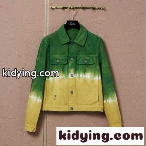 クリスチャン・ディオール コピー ジャケット コピー ディオール コピー 2トーンカラー デニムジャケットkid26PjSrei