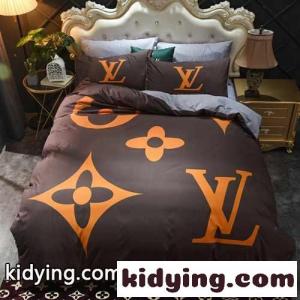 ルイ・ヴィトン 布団カバーセット コピー 4点セット 布団カバー おしゃれ 上品 プリントkid26y81j4f