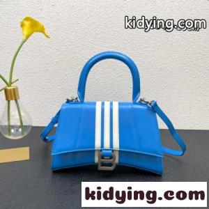 balenciaga コピー x コピー adidas 人気 HOURGLASS ハンドバッグ バレンシアガ コピー バック コピー ブルーkid26rSj0vC