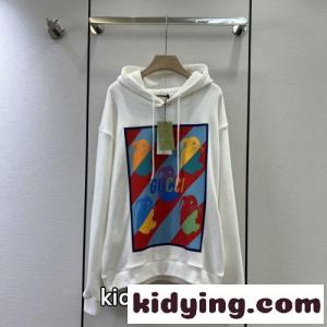 バニー プリント スウェットシャツ グッチ スーパーコピー パーカー コピー ユニセックス フーディーkid26auaiuu