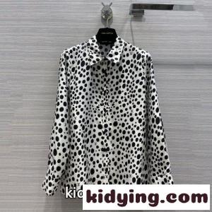 LV × YK インフィニティ ドット シルクシャツ ルイヴィトン コピー シャツ コピー 定番 カジュアルkid264jGzem