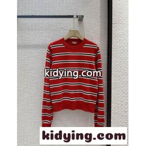 カジュアル 定番 ボーダー柄 クルーネック ロエベ コピー セーター コピー 長袖 合わせやすいkid26rKDG5D