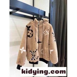 モノグラム ボア フーデッド ボンバージャケット ルイ・ヴィトン ジャケット コピー 秋冬kid26ruamaa