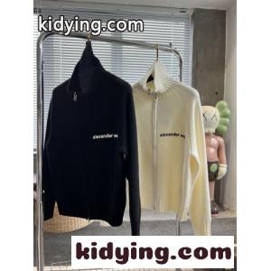 おしゃれ カジュアル ロゴ入り ジップアップ アレキサンダーワング カーディガン コピー レディースkid26OH1TLj