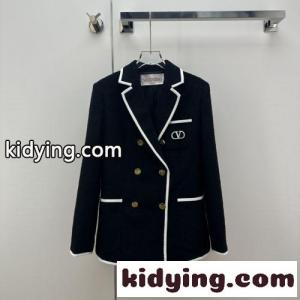 カレッジ おしゃれ 人気 ダブルブレスト ヴァレンティノ コピー ジャケット コピー レディース アウターkid26nu4TLD