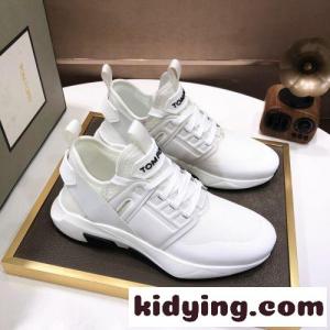 メッシュ ジャゴ ロートップ レースアップ トムフォード スニーカー コピー メンズ カジュアルシューズ ホワイトkid26v0HDSj