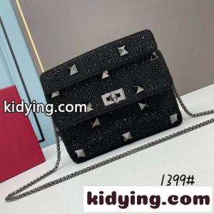 ヴァレンティノ スーパーコピー バッグ コピー GARAVANI ローマンスタッズ クリスタル チェーンバッグkid26X1Xjam